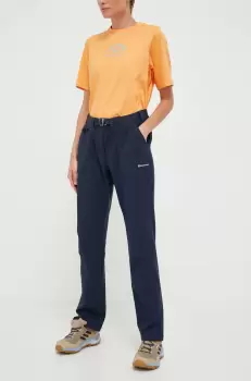 Montane pantaloni de exterior Terra Stretch Lite culoarea albastru marin imagine