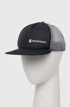Montane sapca Active culoarea negru, modelator, HATCA imagine