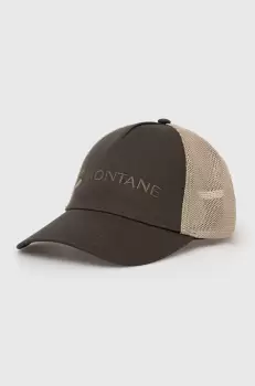 Montane sapca Basecamp Mono culoarea verde, cu imprimeu imagine