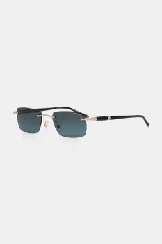 Montblanc ochelari de soare culoarea auriu, MB0344S imagine
