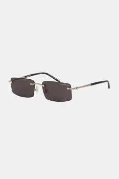 Montblanc ochelari de soare culoarea auriu, MB0443S imagine