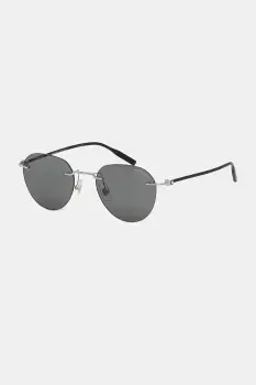 Montblanc ochelari de soare culoarea gri, MB0428S imagine