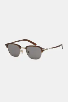 Montblanc ochelari de soare culoarea maro, MB0390S imagine