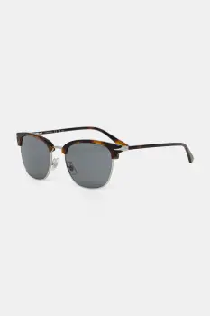 Montblanc ochelari de soare culoarea maro, MB0439SA imagine
