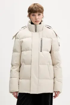 MOOSE KNUCKLES geaca de puf CLOUD culoarea bej, de iarna, oversize, M35MJ178S imagine