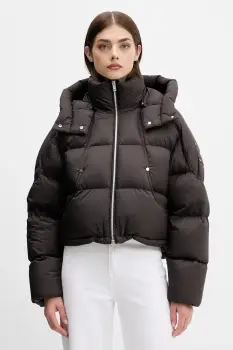 MOOSE KNUCKLES geaca de puf culoarea maro, de iarna, M35LJ130 imagine