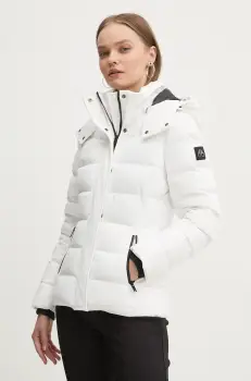 MOOSE KNUCKLES geaca de puf femei, culoarea alb, de iarna, M34LJ136S imagine