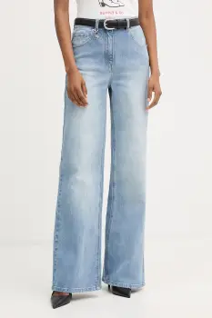 Morgan blugi wide leg pentru femei imagine