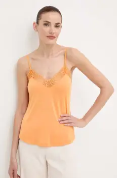 Morgan bluza BETTY culoarea portocaliu, neted, BETTY imagine