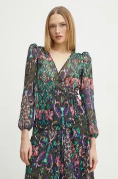 Morgan bluza CBIL.F femei, culoarea violet, modelator, CBIL.F imagine