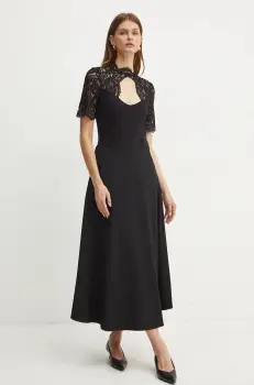 Morgan bluza DOUAZA femei, culoarea negru, modelator, DOUAZA imagine