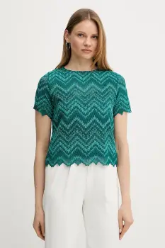 Morgan bluza DREAM culoarea verde, cu imprimeu, DREAM imagine