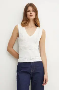 Morgan bluza MUSHU culoarea alb, modelator, MUSHU imagine