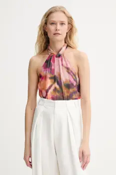 Morgan bluza OPIAL.F culoarea roz, cu imprimeu, OPIAL.F imagine