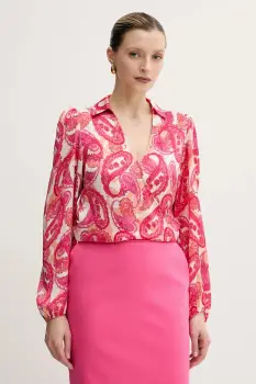 Morgan bluza OSTA.F culoarea roz, modelator, OSTA.F imagine