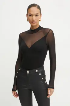 Morgan bluza TIMARA femei, culoarea negru, neted, TIMARA imagine