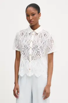 Morgan bluza tip camasa pentru femei, cu bumbac imagine