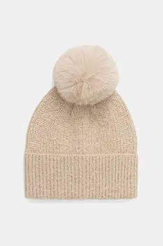 Morgan caciula culoarea bej, 5BEIGE imagine