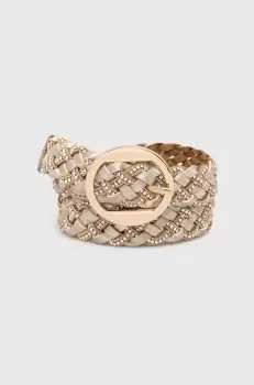 Morgan curea femei, culoarea bej imagine