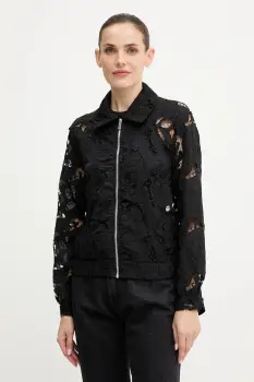 Morgan geaca culoarea negru, de tranzitie, GANTAL imagine