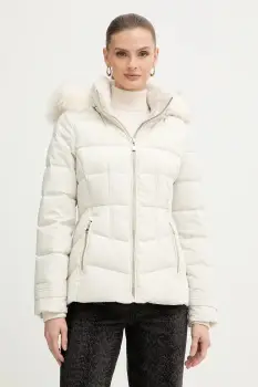 Morgan geaca de puf culoarea bej, de iarna, GITELA imagine