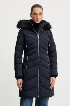 Morgan geaca de puf culoarea bleumarin, de iarna, GCLEA imagine