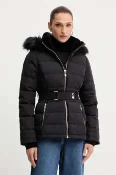 Morgan geaca de puf culoarea negru, de iarna, GAMONI imagine