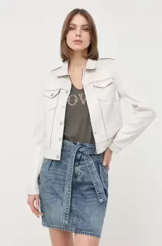 Morgan geaca femei, culoarea gri, de tranzitie imagine