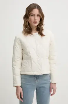 Morgan geaca GBOWIE femei, culoarea bej, de tranzitie, GBOWIE imagine