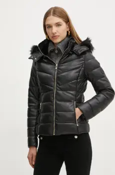 Morgan geaca GKIDIA femei, culoarea negru, de iarna, GKIDIA imagine