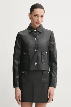 Morgan geaca GKISS culoarea negru, de tranzitie, GKISS imagine