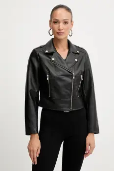 Morgan geaca ramones culoarea negru, de tranzitie, GZOOM imagine