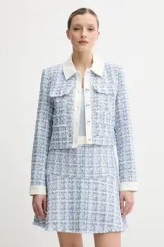 Morgan geaca VBLUE culoarea violet, de tranzitie, VBLUE imagine