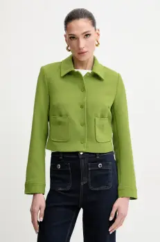 Morgan geaca VGREEN culoarea verde, de tranzitie, VGREEN imagine