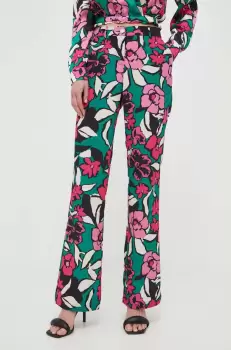 Morgan pantaloni femei, evazati, high waist imagine
