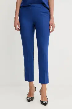 Morgan pantaloni PROSY.F culoarea rosu, fason tigareta, medium waist, PROSY.F imagine