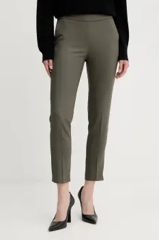 Morgan pantaloni PROSY.F culoarea rosu, fason tigareta, medium waist, PROSY.F imagine