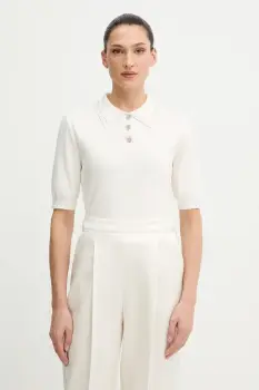 Morgan pulover culoarea bej, light, MAP imagine