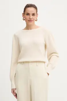 Morgan pulover culoarea bej, light, MJESA imagine