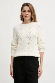 Morgan pulover culoarea bej, MAMA imagine