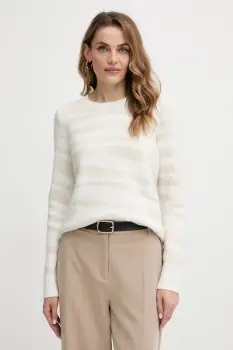 Morgan pulover culoarea bej, MTIGRA imagine