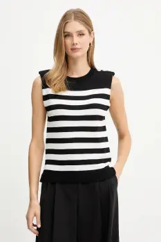 Morgan pulover culoarea negru, light, MRANI imagine