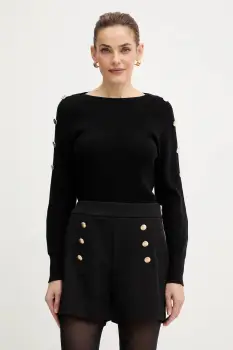 Morgan pulover culoarea negru, MTECNA imagine