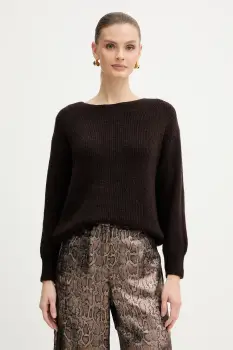 Morgan pulover din amestec de lana MREINE culoarea rosu, MREINE imagine