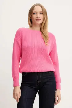 Morgan pulover din amestec de lana MREINE culoarea rosu, MREINE imagine