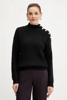 Morgan pulover din amestec de lana MSTORI culoarea gri, cu turtleneck, MSTORI imagine