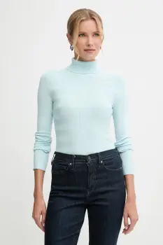 Morgan pulover light, cu guler, MENTHYO imagine
