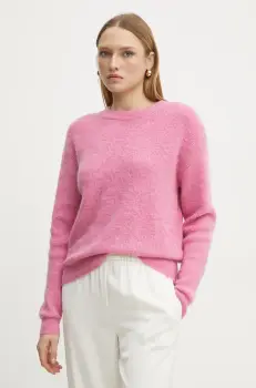 Morgan pulover MANGUIN femei, culoarea roz, MANGUIN imagine