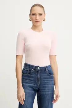 Morgan pulover MENTHE culoarea roz, light, MENTHE imagine