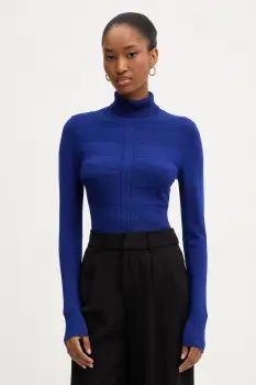 Morgan pulover MENTOS.M culoarea gri, cu guler, MENTOS.M imagine